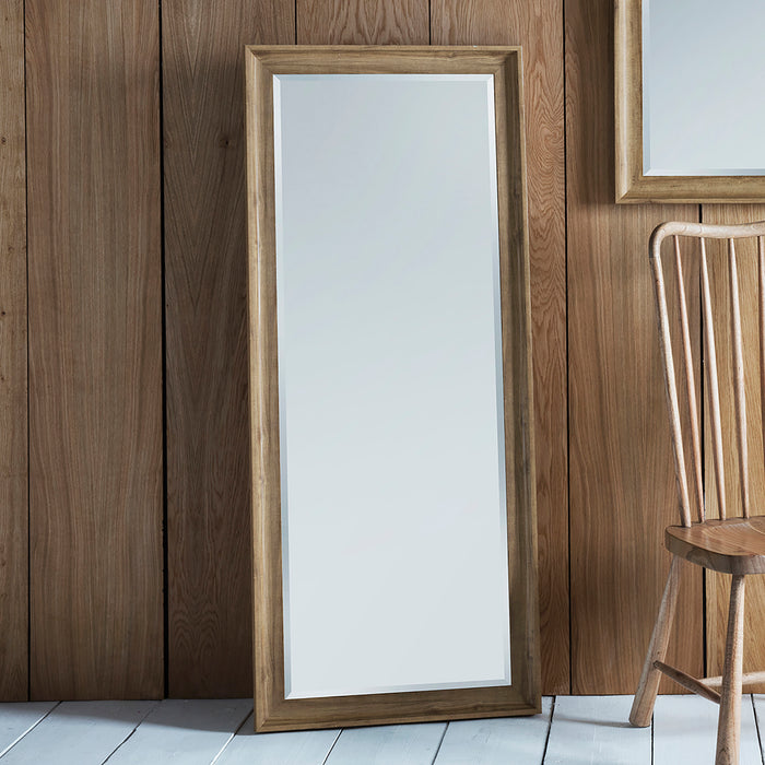 Nelson Lighting NL1409608 Oak Leaner Mirror