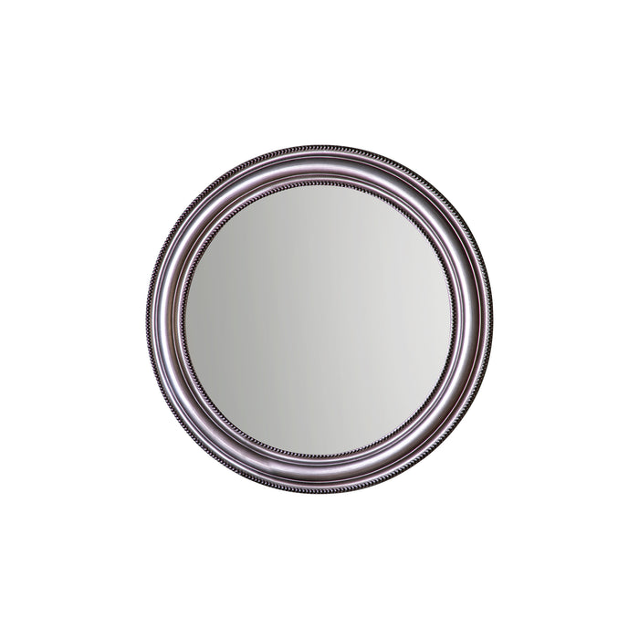 Nelson Lighting NL1409616 Pewter Round Glass Mirror