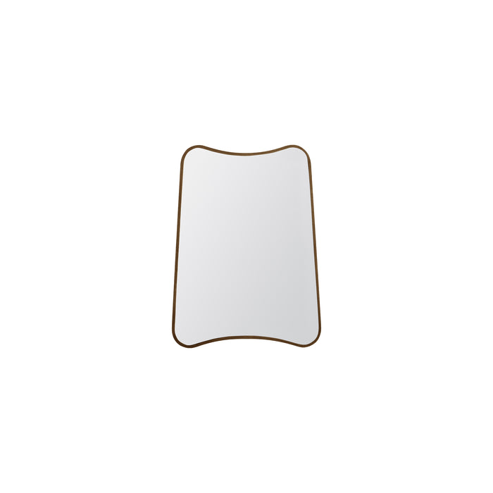 Nelson Lighting NL1409677 Distressed Gold Tapered Rectangle Mirror