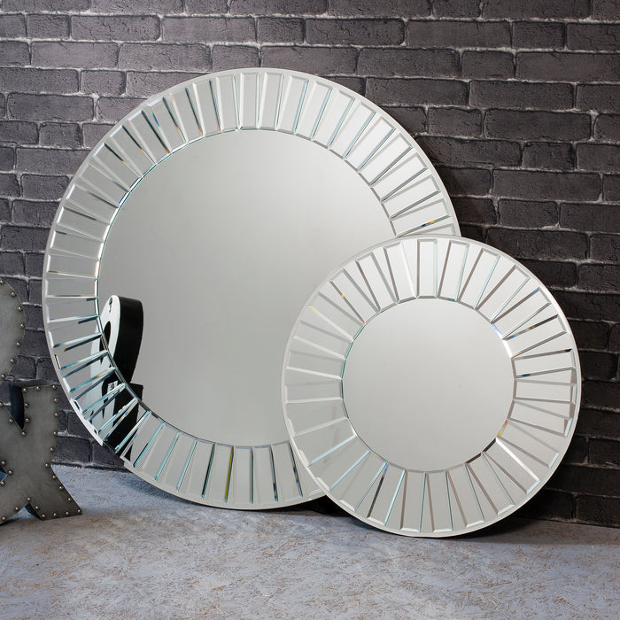 Nelson Lighting NL1409714 Mosaic Round Mirror