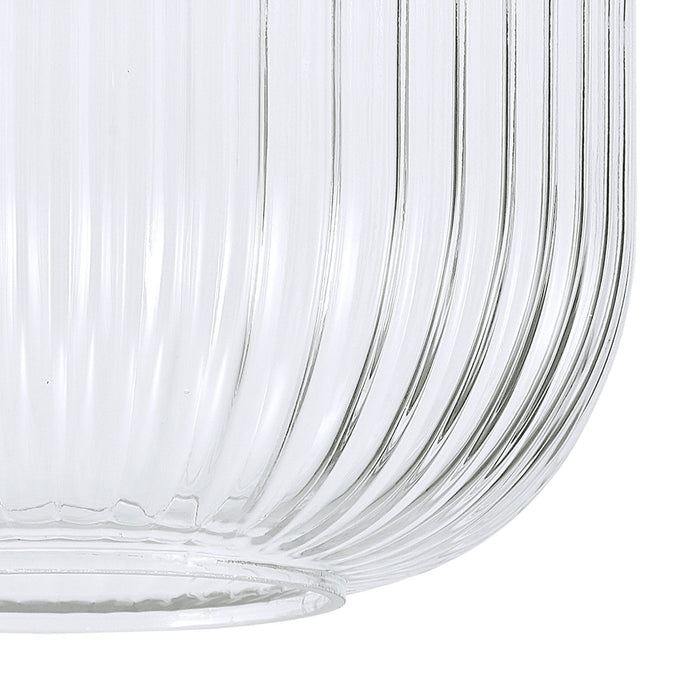 Nelson Lighting NL83049 Acme Shade Clear