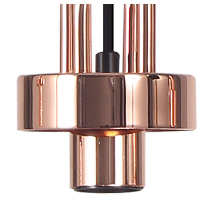 Nelson Lighting NL83179 Acme Linear Suspension Kit Copper/Matt Black