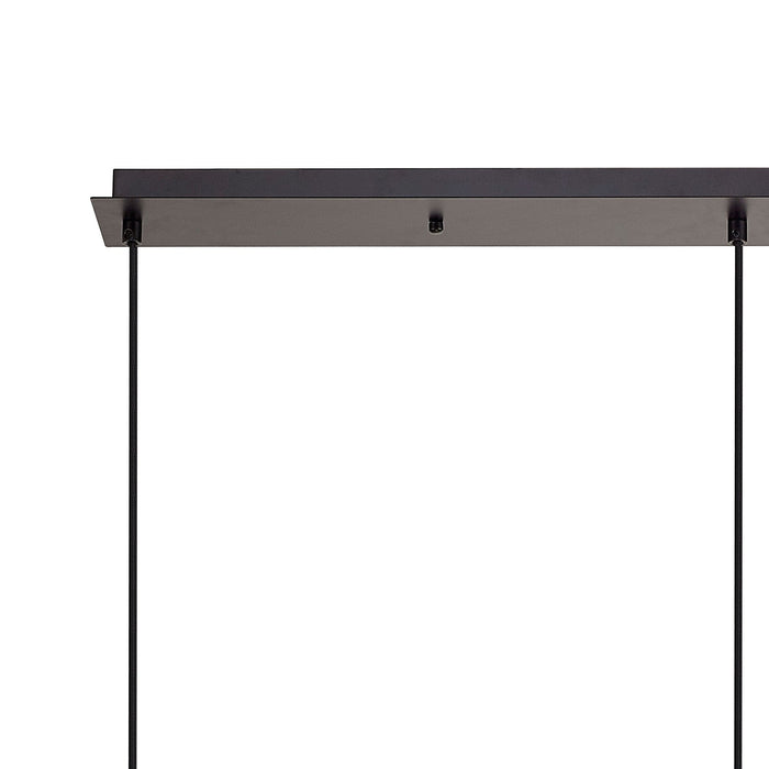 Nelson Lighting NL87739 Acme Linear Suspension Kit Matt Black