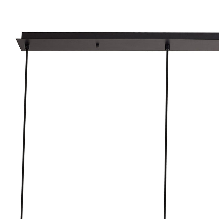 Nelson Lighting NL87749 Acme Linear Suspension Kit Matt Black