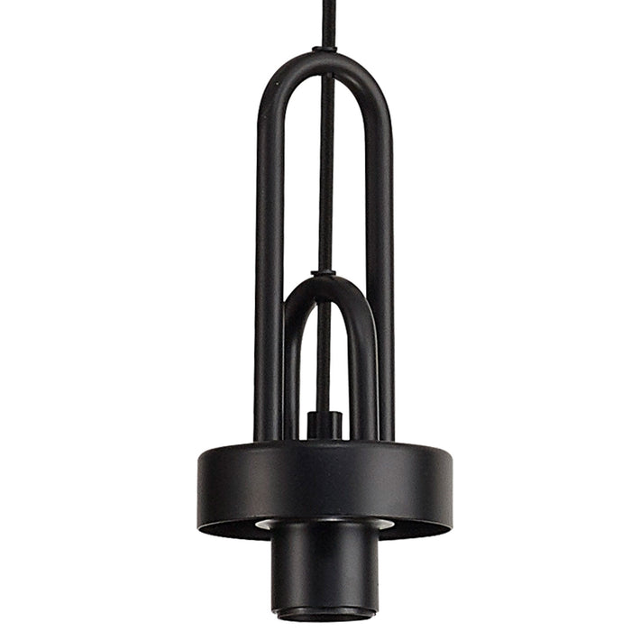 Nelson Lighting NL87749 Acme Linear Suspension Kit Matt Black