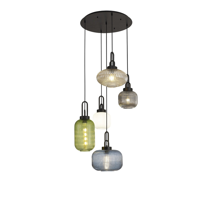 Nelson Lighting NL93169 Acme Shade Petrol Blue