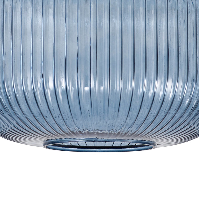 Nelson Lighting NL93169 Acme Shade Petrol Blue