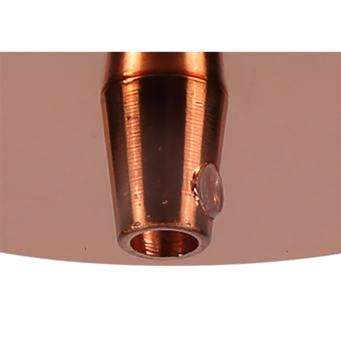 Nelson Lighting NL78849 Apollo Canopy Kit Rose Gold