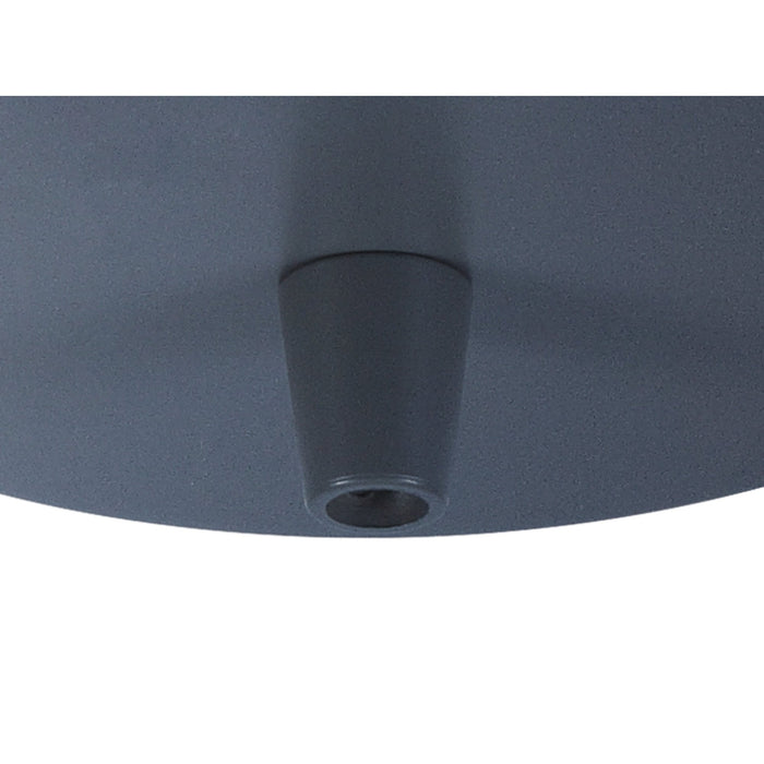 Nelson Lighting NL78889 Apollo Canopy Kit Cool Grey