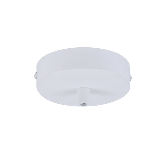 Nelson Lighting NL78909 Apollo Canopy Kit White