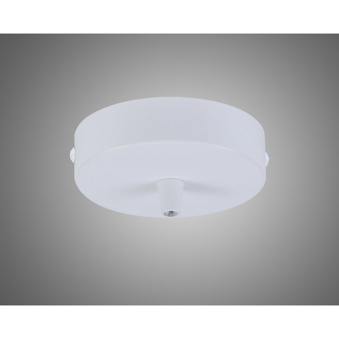 Nelson Lighting NL78909 Apollo Canopy Kit White