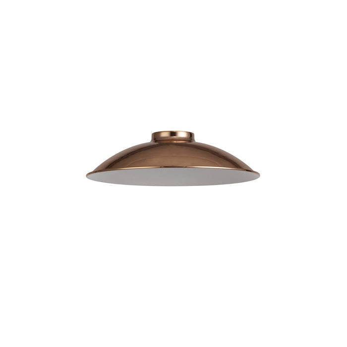 Nelson Lighting NL79299 Apollo Shade Rose Gold White