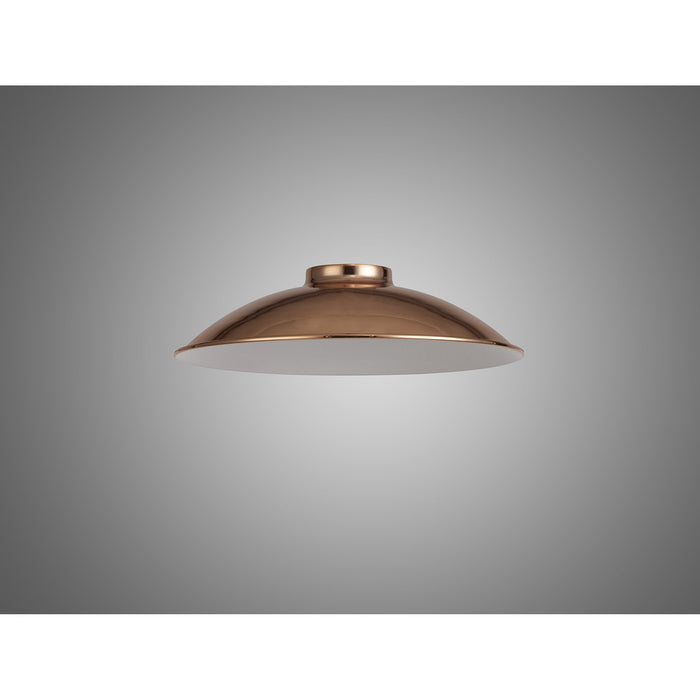 Nelson Lighting NL79299 Apollo Shade Rose Gold White