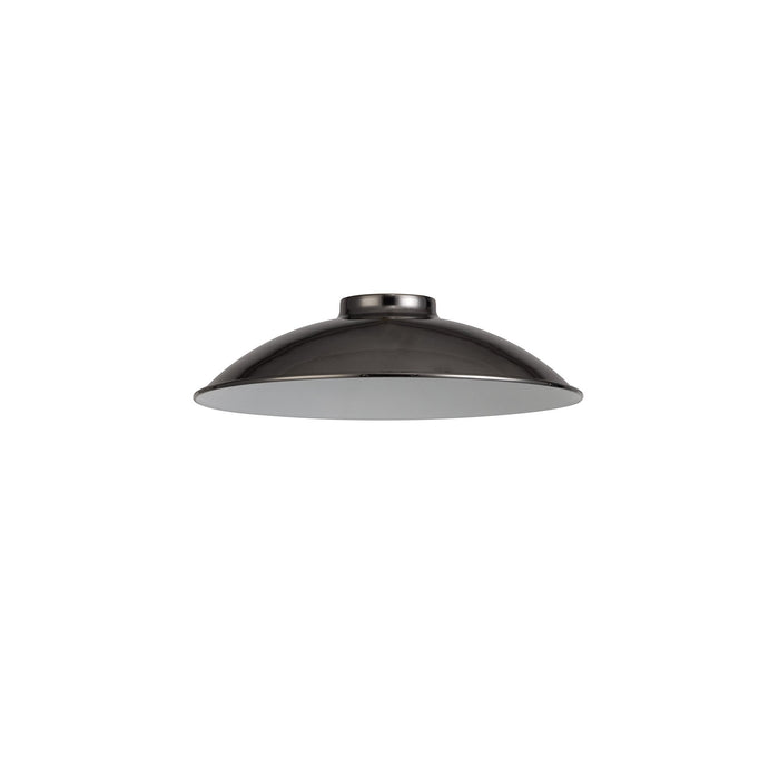 Nelson Lighting NL79329 Apollo Shade Black Chrome White