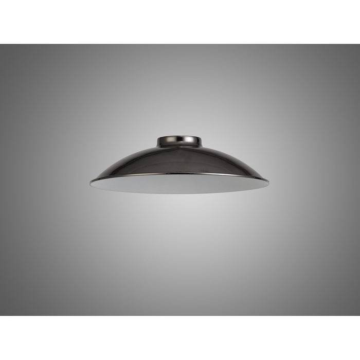 Nelson Lighting NL79329 Apollo Shade Black Chrome White