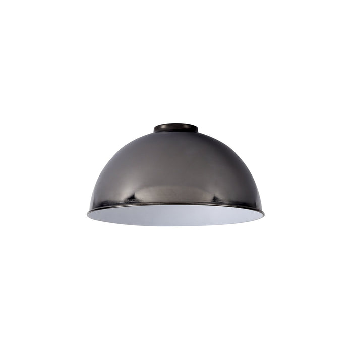 Nelson Lighting NL79419 Apollo Shade Black Chrome White