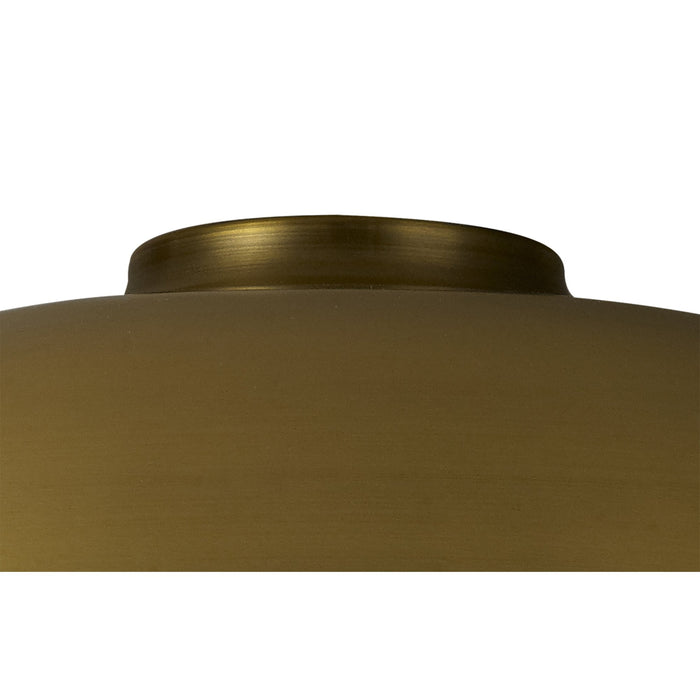 Nelson Lighting NL79469 Apollo Shade Gilt Bronze White