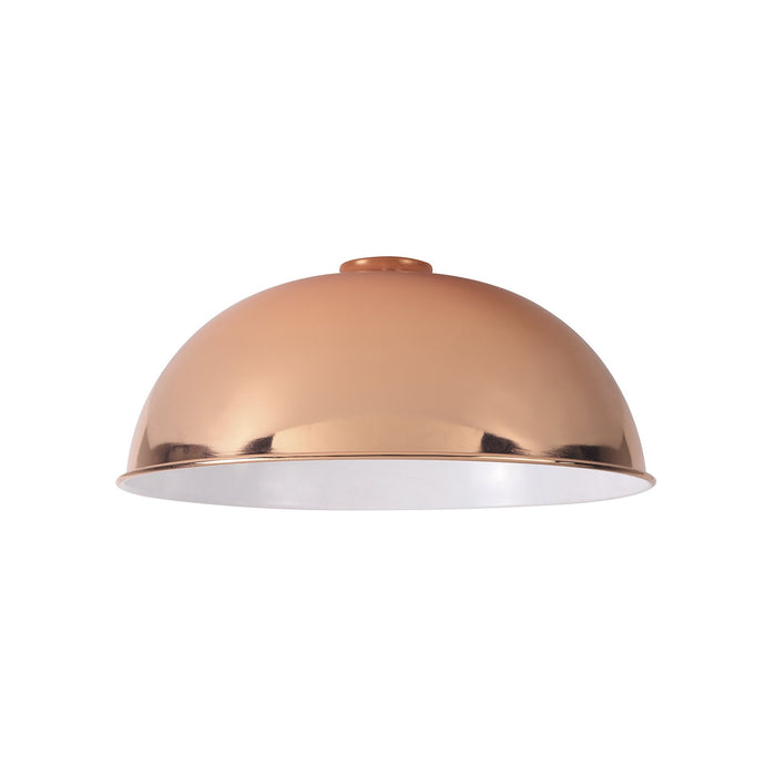 Nelson Lighting NL79479 Apollo Shade Rose Gold White