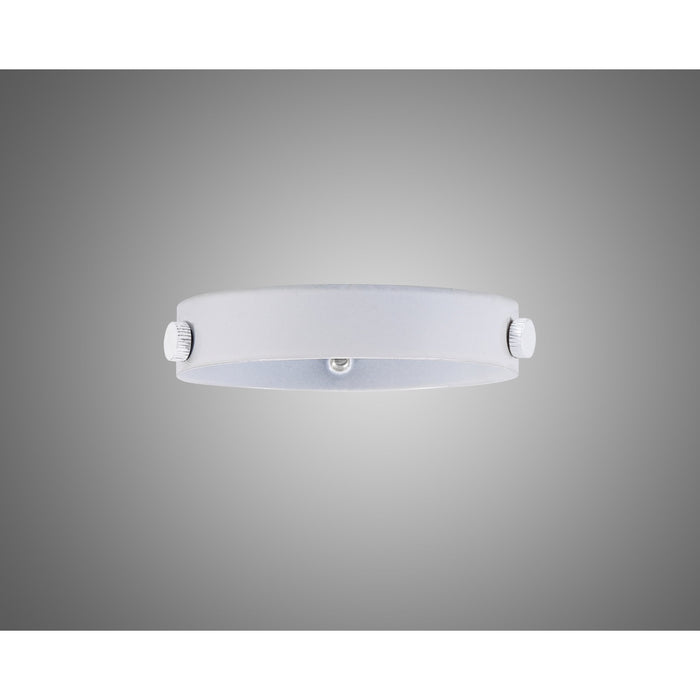 Nelson Lighting NL79629 Apollo 70mm Collar Ring c/w 3 Screws White