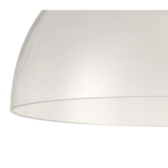 Nelson Lighting NL79639 Apollo Shade Clear