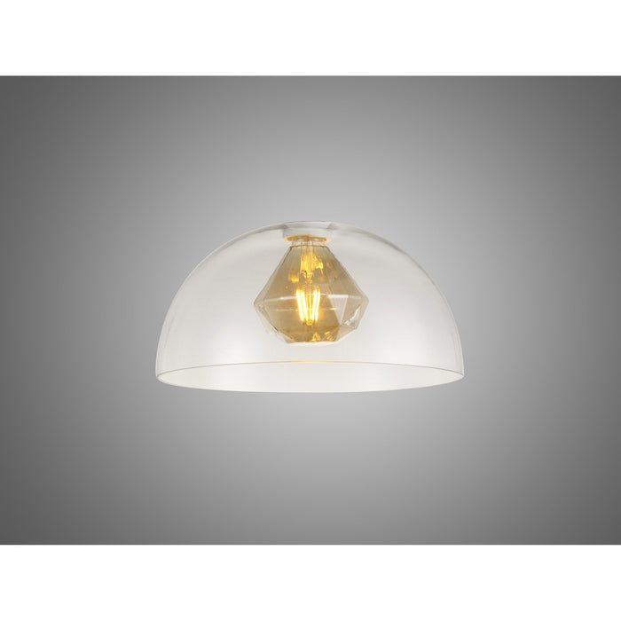 Nelson Lighting NL79639 Apollo Shade Clear