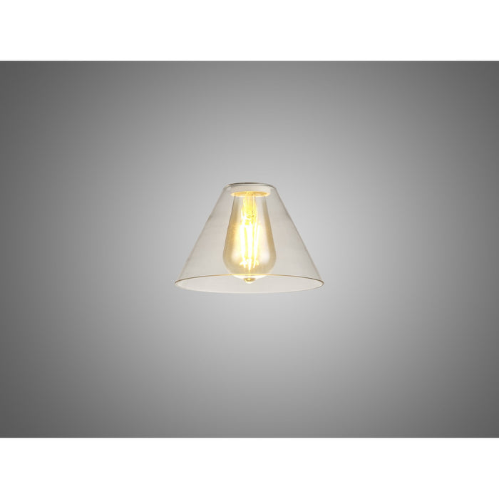 Nelson Lighting NL79649 Apollo Shade Clear