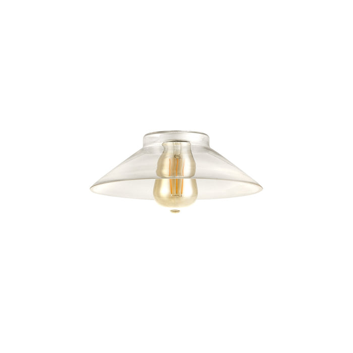 Nelson Lighting NL79659 Apollo Shade Clear