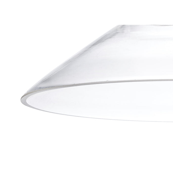 Nelson Lighting NL79659 Apollo Shade Clear