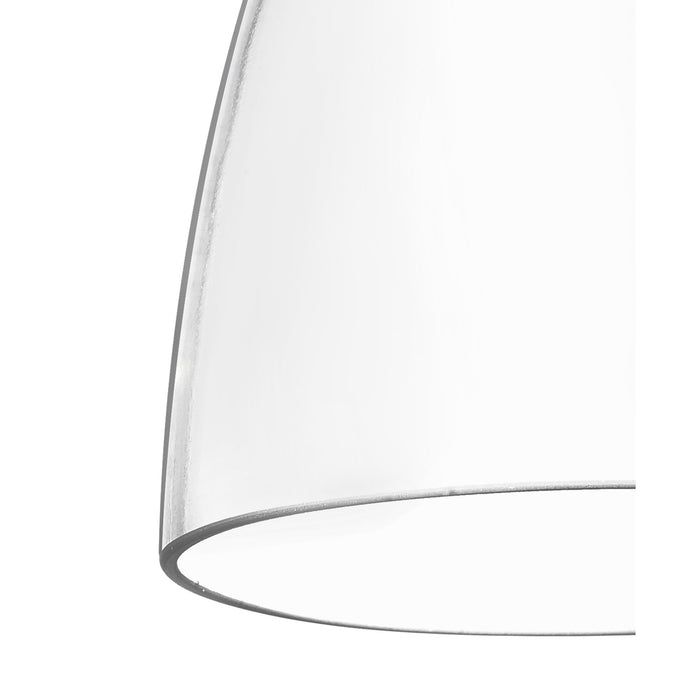 Nelson Lighting NL79669 Apollo Shade Clear