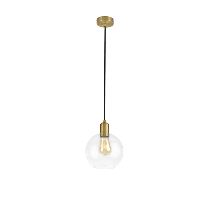 Nelson Lighting NL79679 Apollo Shade Clear