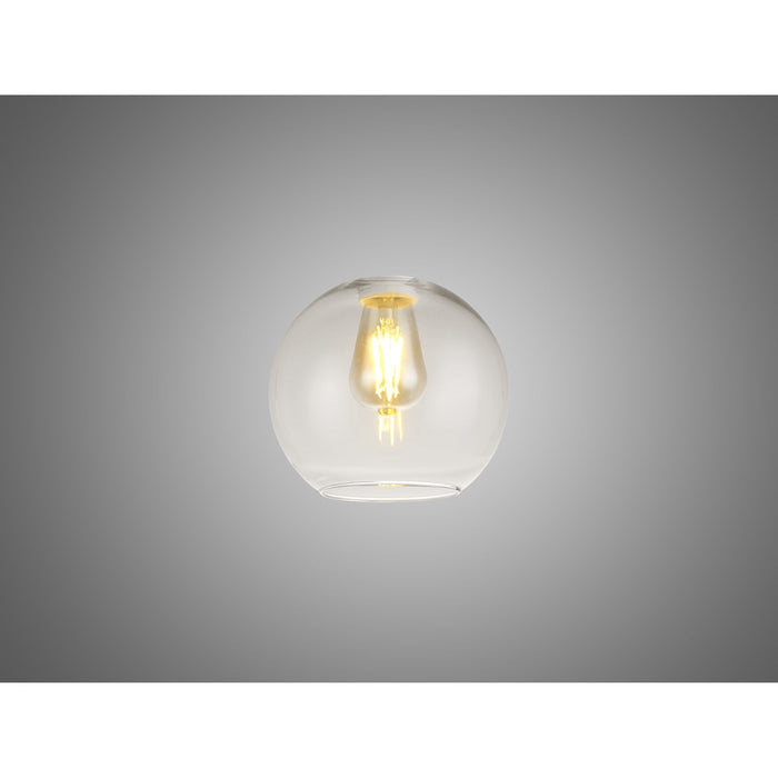 Nelson Lighting NL79679 Apollo Shade Clear