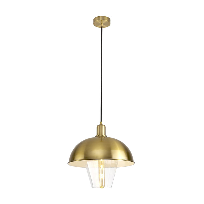 Nelson Lighting NL79689 Apollo Shade Clear