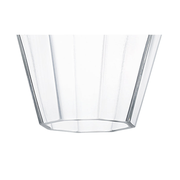 Nelson Lighting NL79689 Apollo Shade Clear