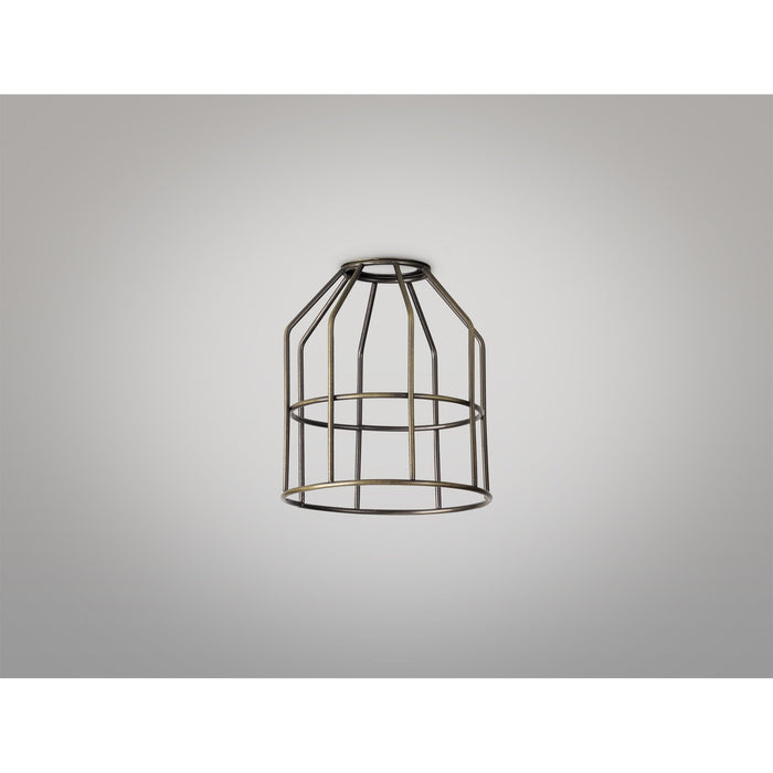 Nelson Lighting NL79699 Apollo Shade Antique Brass