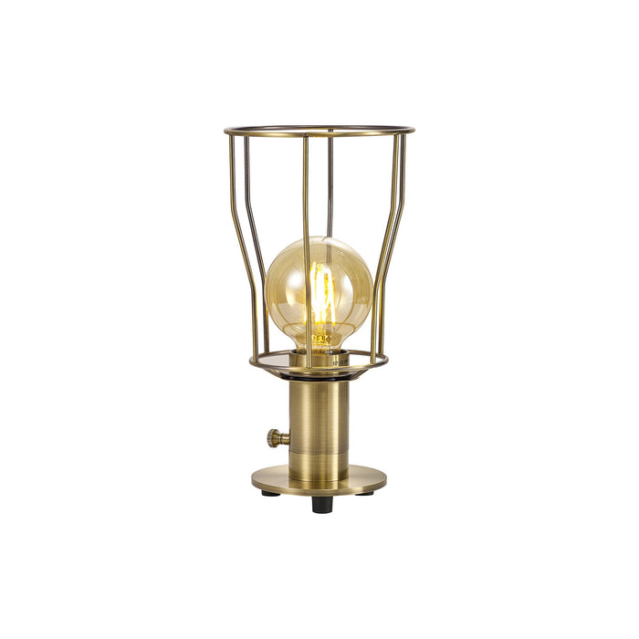 Nelson Lighting NL79789 Apollo Shade Antique Brass