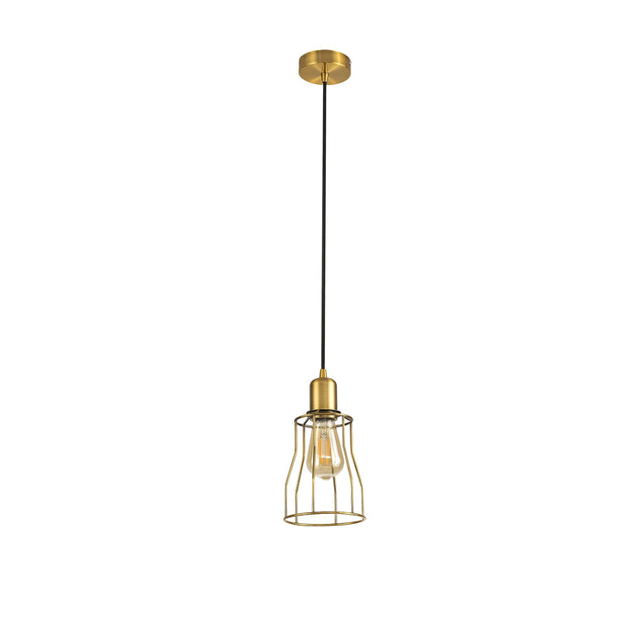 Nelson Lighting NL79799 Apollo Shade Gilt Bronze