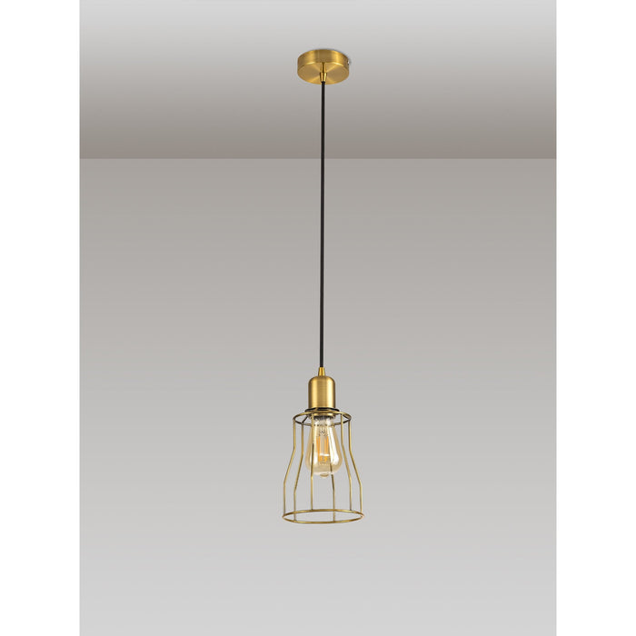 Nelson Lighting NL79799 Apollo Shade Gilt Bronze