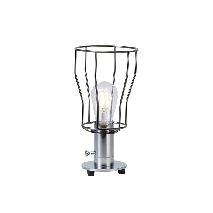 Nelson Lighting NL79839 Apollo Shade Black Chrome