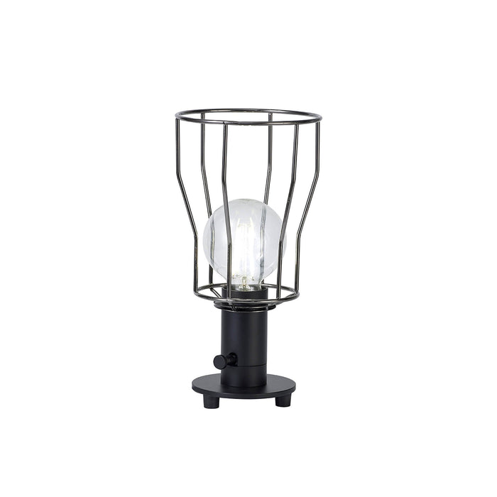 Nelson Lighting NL79839 Apollo Shade Black Chrome