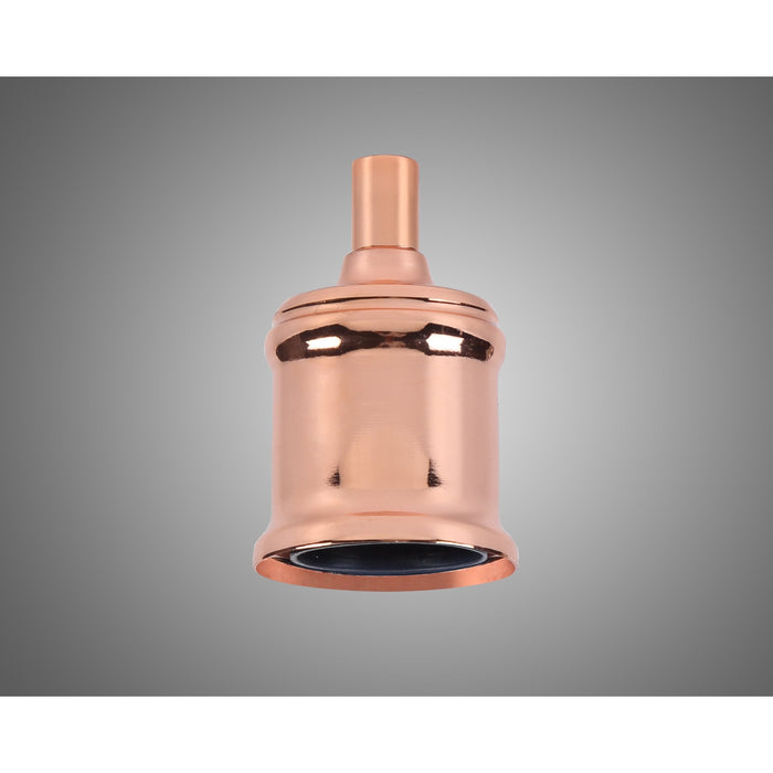 Nelson Lighting NL81559 Apollo Metal Lampholder Kit Rose Gold