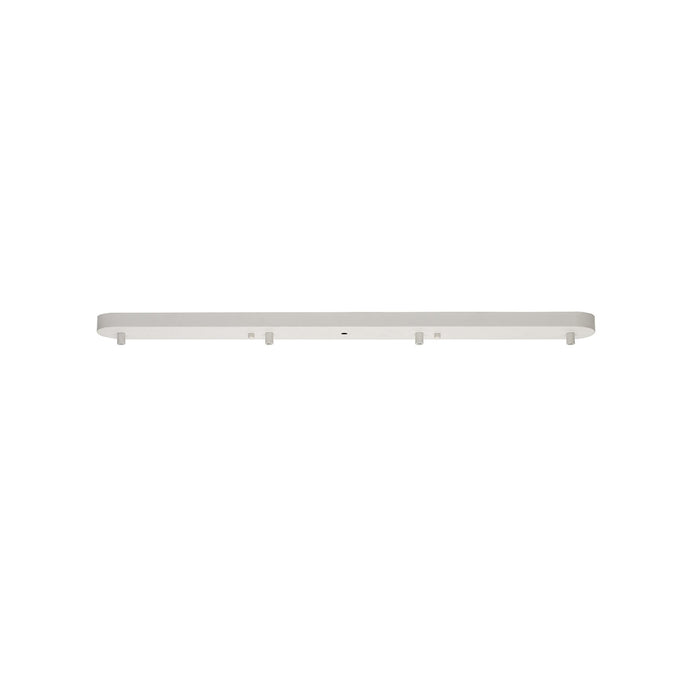 Nelson Lighting NL81659 Apollo 4 Hole 800mm White Canopy Kit