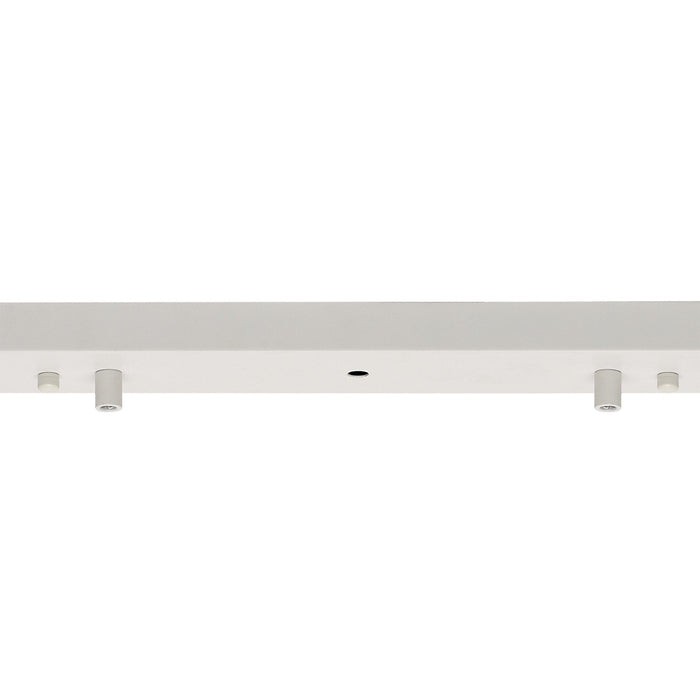 Nelson Lighting NL81659 Apollo 4 Hole 800mm White Canopy Kit