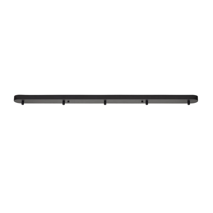 Nelson Lighting NL81669 Apollo 5 Hole 1000mm Black Canopy Kit