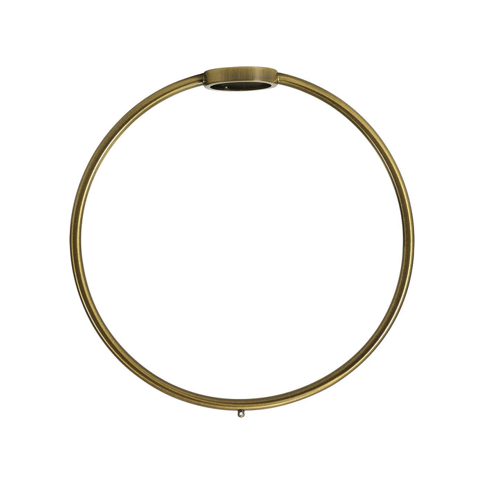 Nelson Lighting NL85879 Apollo 230mm Ring Gilt Bronze