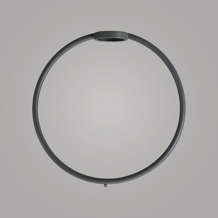 Nelson Lighting NL85929 Apollo 230mm Ring Matt Grey