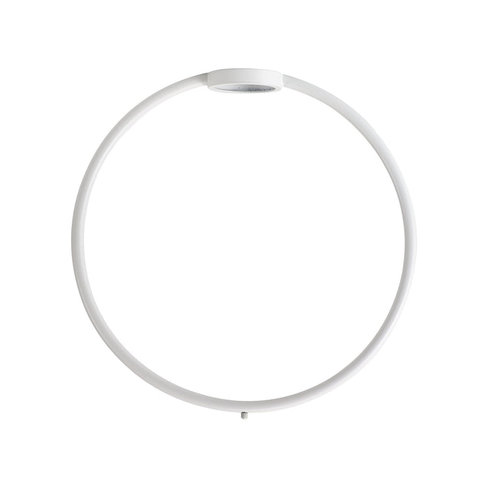 Nelson Lighting NL85949 Apollo 230mm Ring Matt White