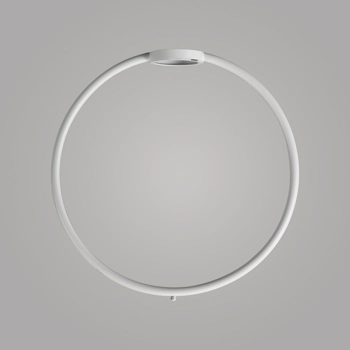 Nelson Lighting NL85949 Apollo 230mm Ring Matt White