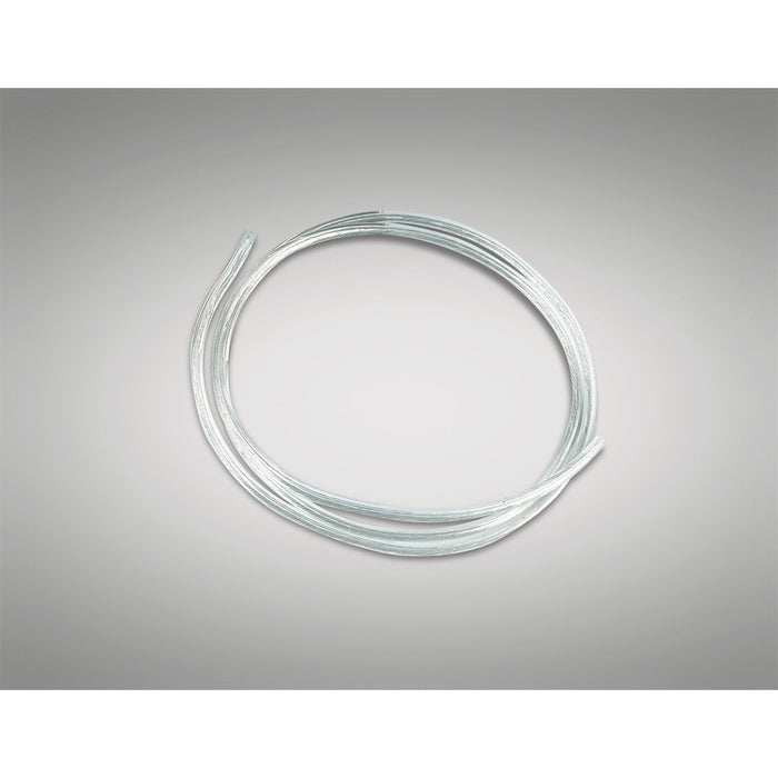 Nelson Lighting NL86579 Apollo 25m Roll Clear 2 Core 0.75mm Cable VDE Approved