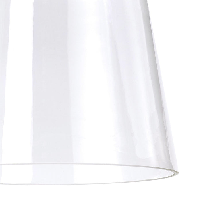 Nelson Lighting NL87269 Apollo Shade Clear