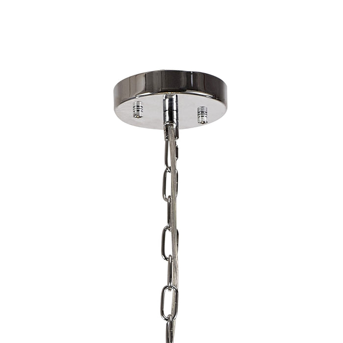 Nelson Lighting NL99739 Bulge 9 Light Pendant Polished Chrome Crystal